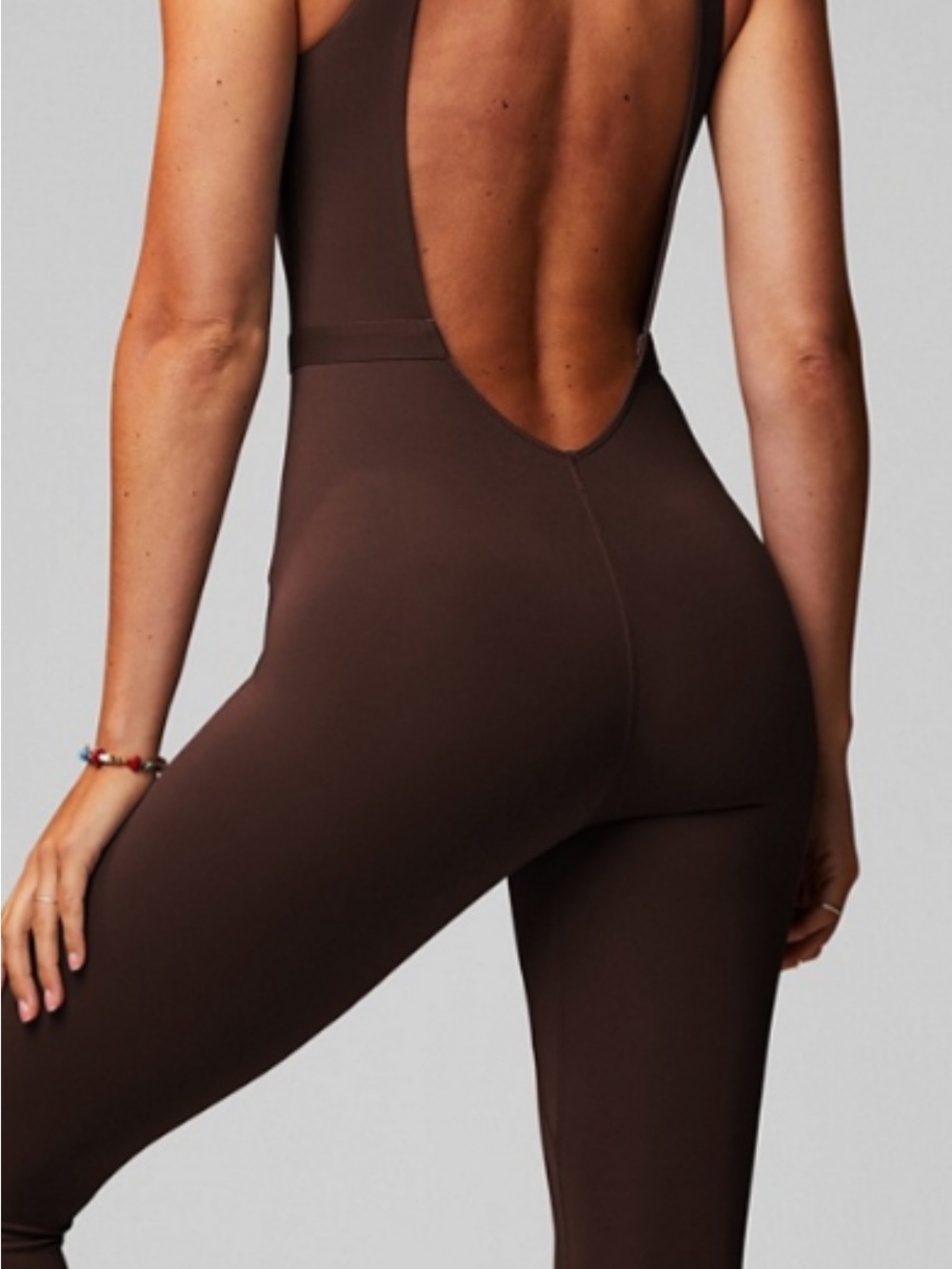 Fabletics Motion365+ Brown Jumpsuit